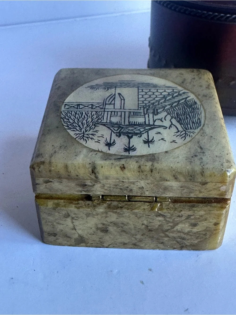 Set of Three Decorative Trinket Boxes